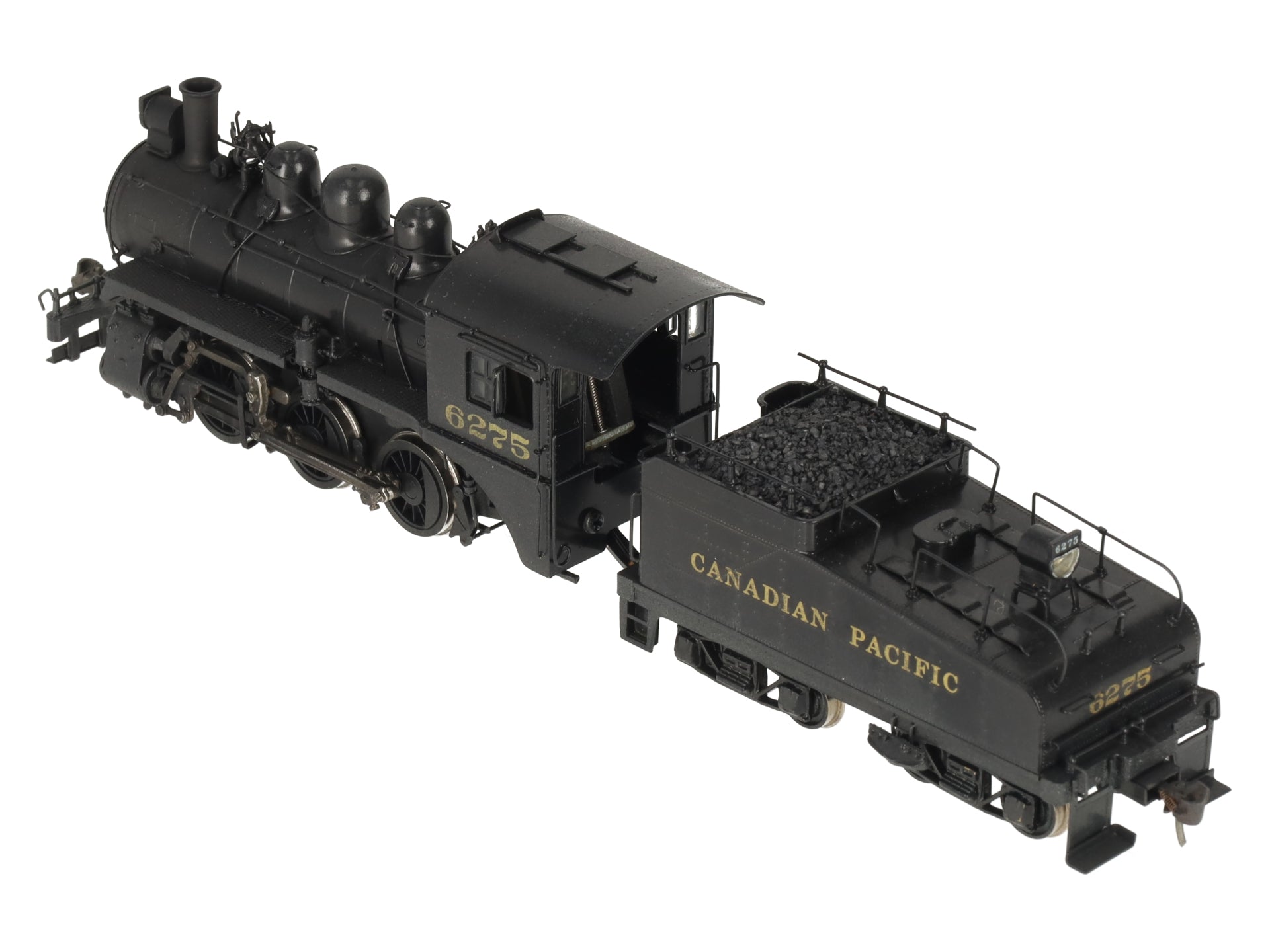 V-H Models HO BRASS Canadian Pacific 0-6-0 Steam Locomotive -Painted/Box