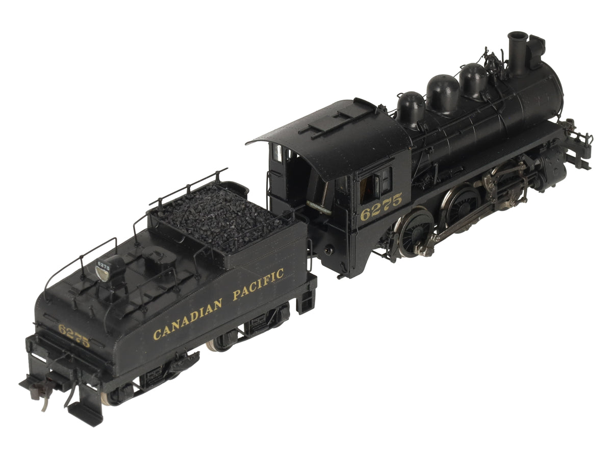 V-H Models HO BRASS Canadian Pacific 0-6-0 Steam Locomotive -Painted/Box