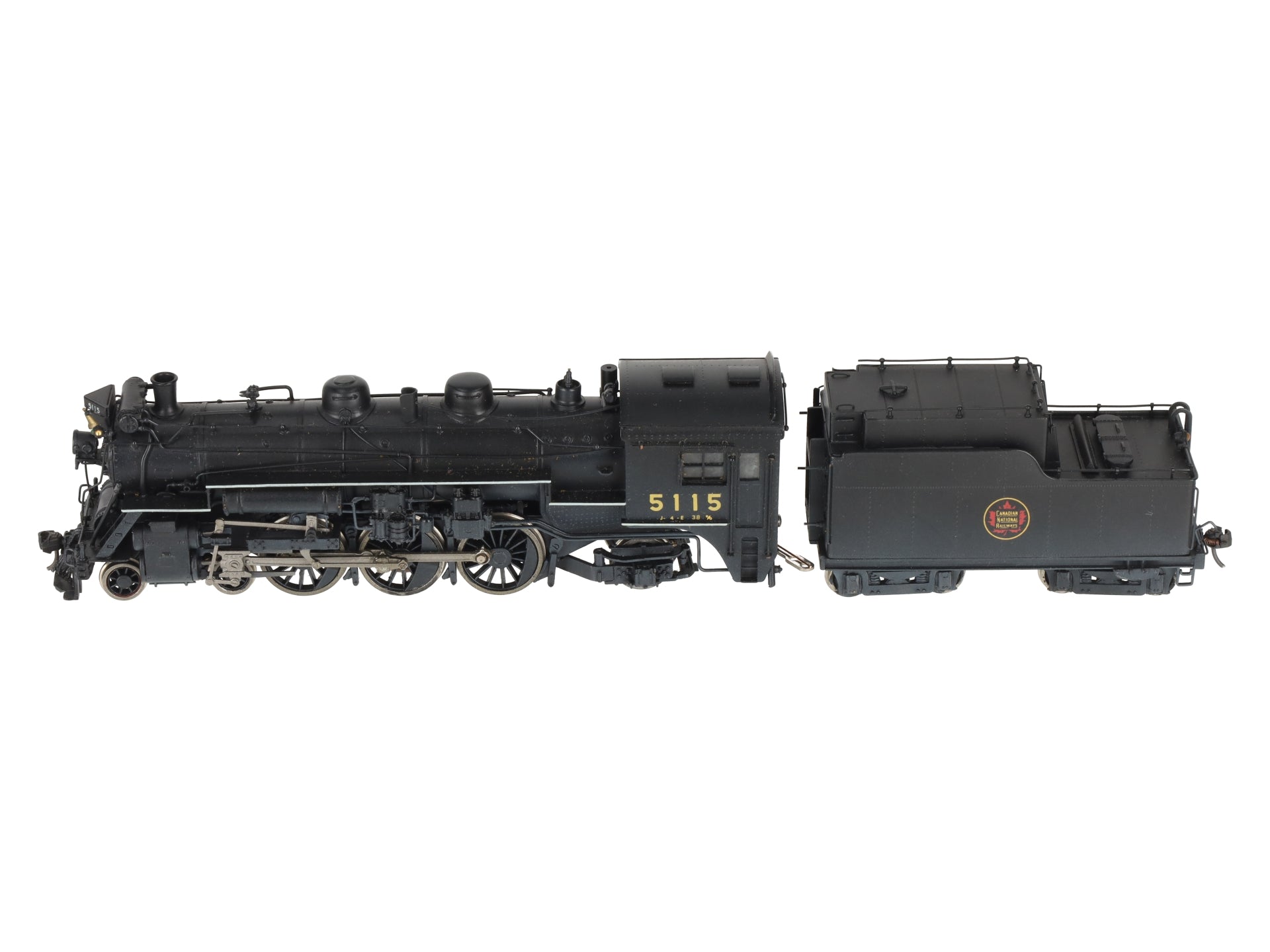 V-H Models HO BRASS CNR 4-6-2 J4e-Pacific Steam Locomotive & Tender -Painted/Box