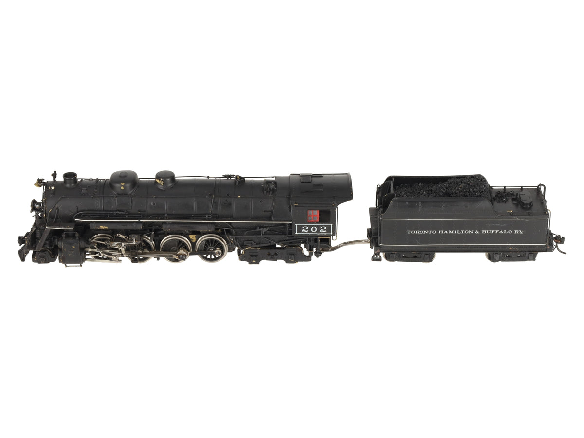 United Scale Models HO BRASS 2-8-4 Steam Locomotive & Tender -Painted