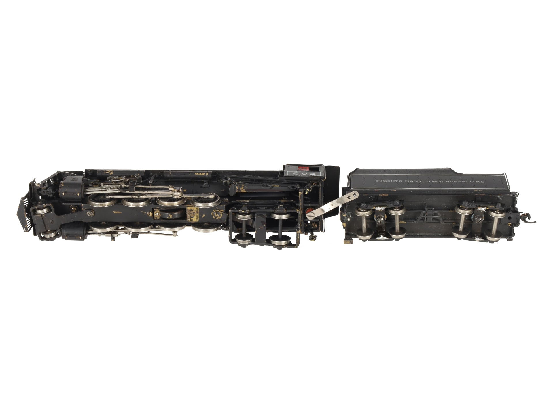 United Scale Models HO BRASS 2-8-4 Steam Locomotive & Tender -Painted