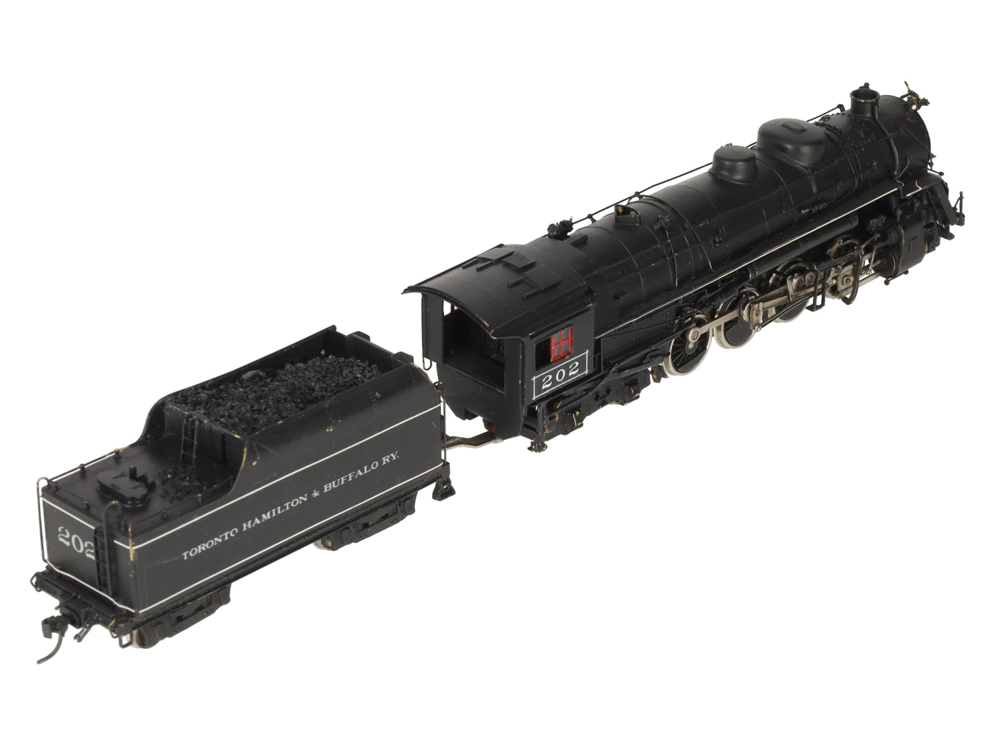 United Scale Models HO BRASS 2-8-4 Steam Locomotive & Tender -Painted