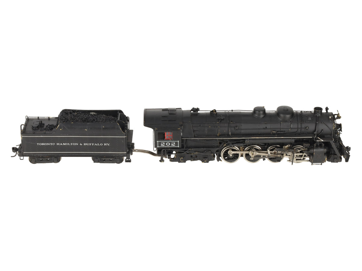 United Scale Models HO BRASS 2-8-4 Steam Locomotive & Tender -Painted