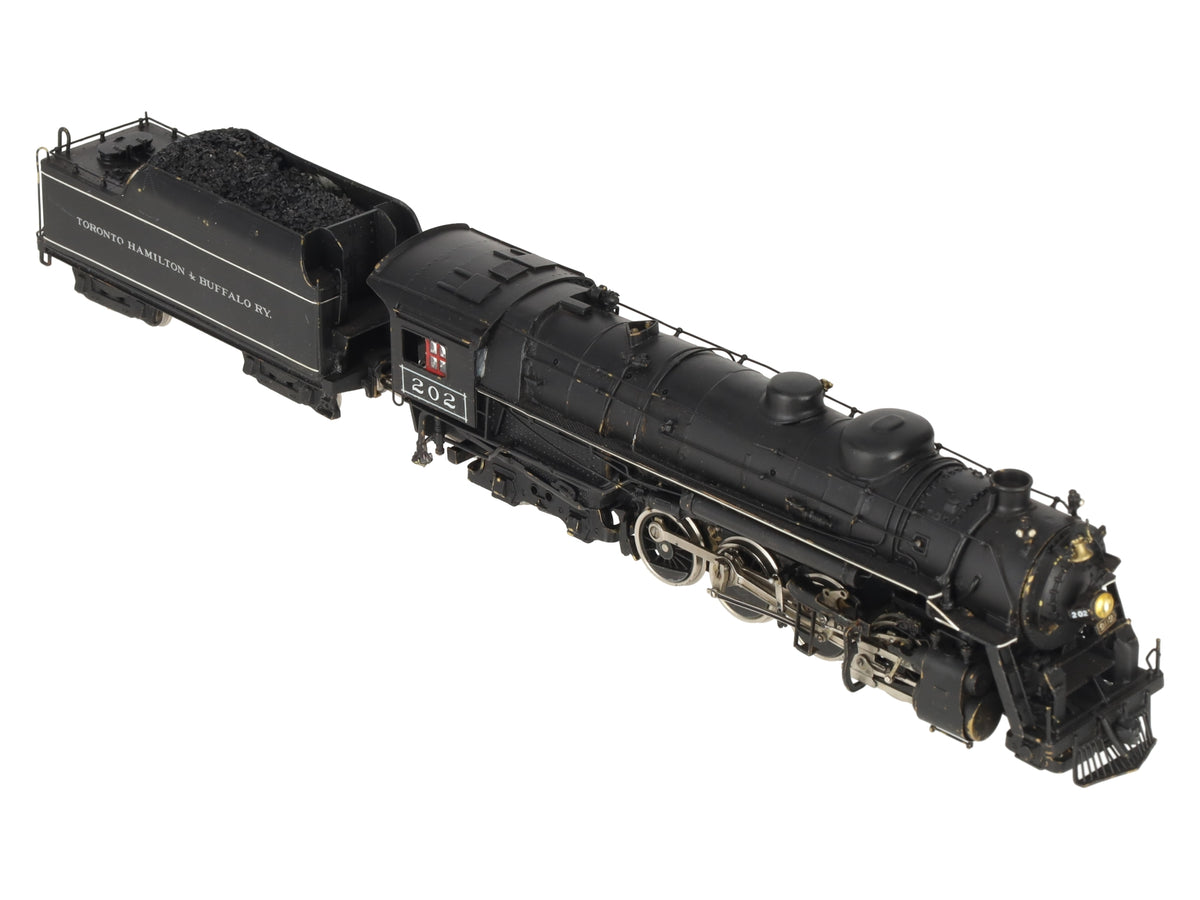 United Scale Models HO BRASS 2-8-4 Steam Locomotive & Tender -Painted