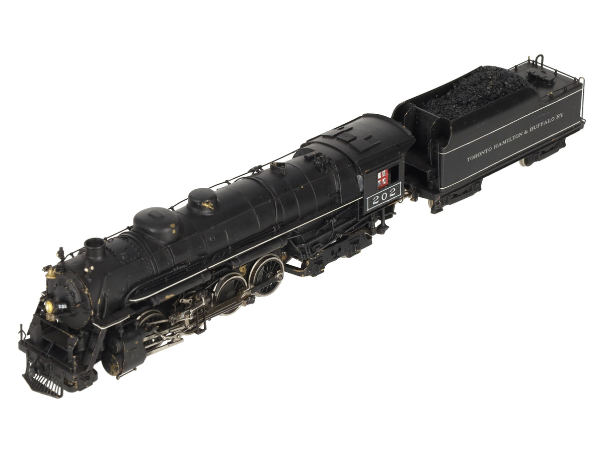 United Scale Models HO BRASS 2-8-4 Steam Locomotive & Tender -Painted