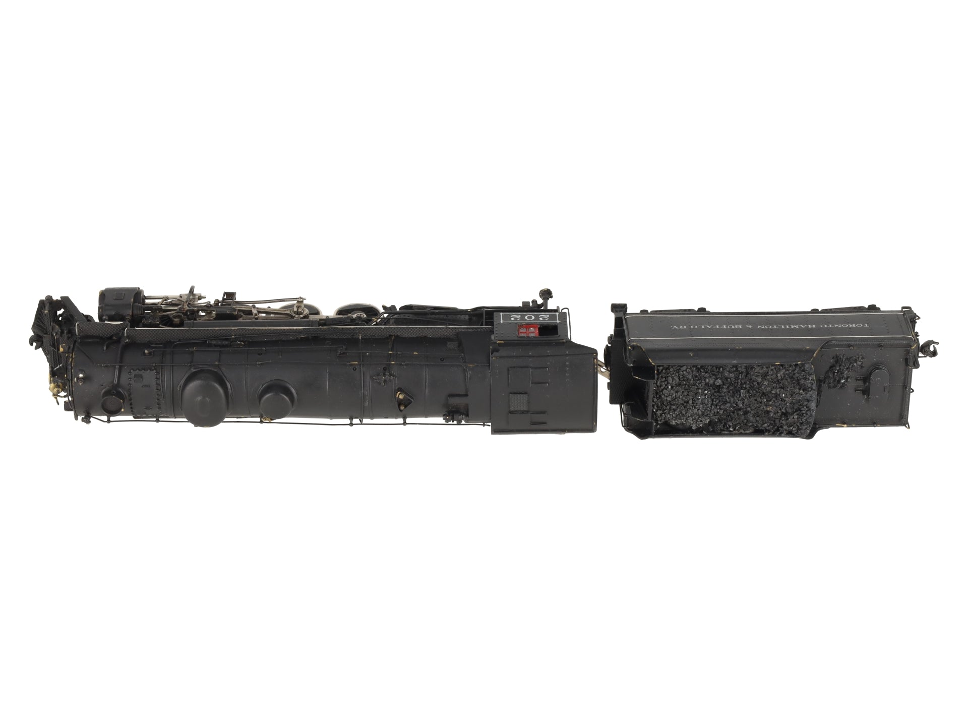 United Scale Models HO BRASS 2-8-4 Steam Locomotive & Tender -Painted
