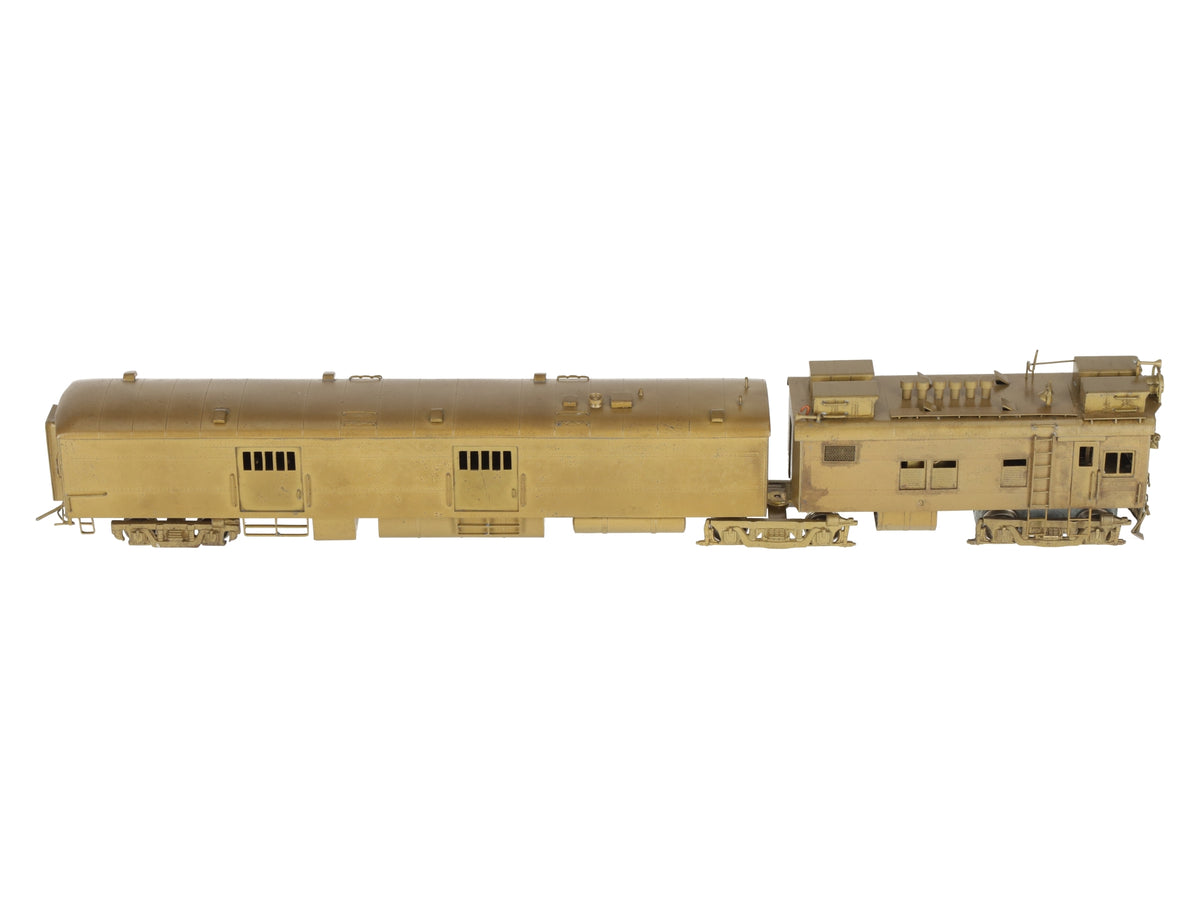 Hallmark Models M-190 HO Scale Brass ATSF Articulated Gas-Electric Engine VG/Box