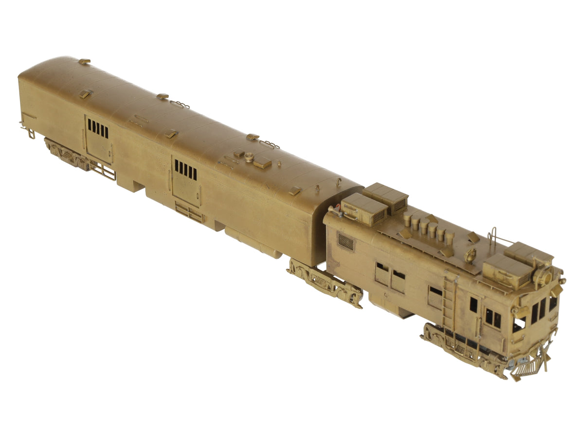 Hallmark Models M-190 HO Scale Brass ATSF Articulated Gas-Electric Engine VG/Box