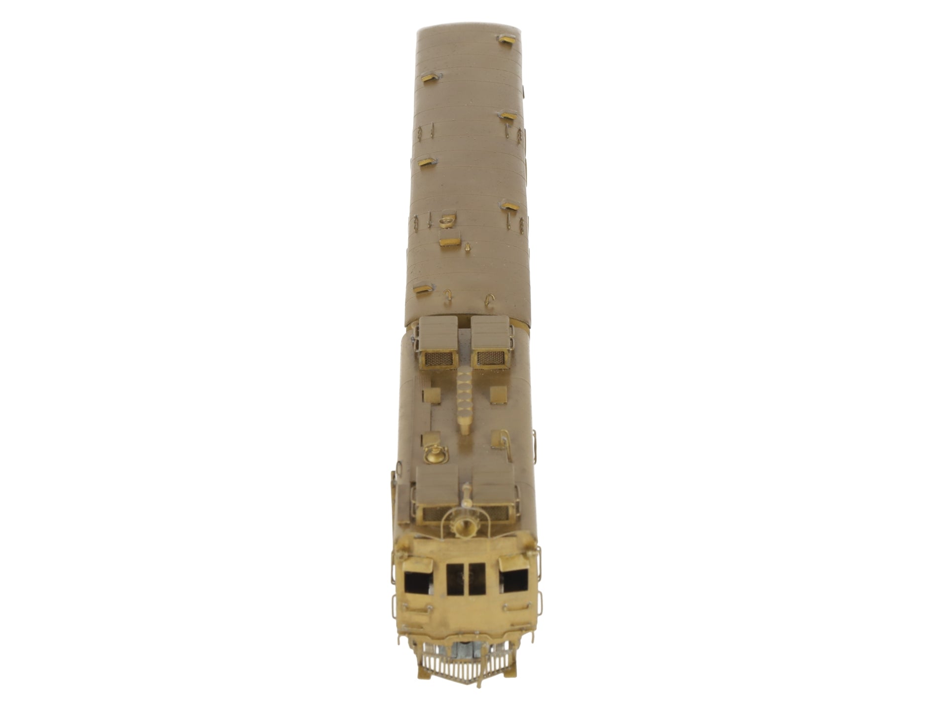 Hallmark Models M-190 HO Scale Brass ATSF Articulated Gas-Electric Engine VG/Box