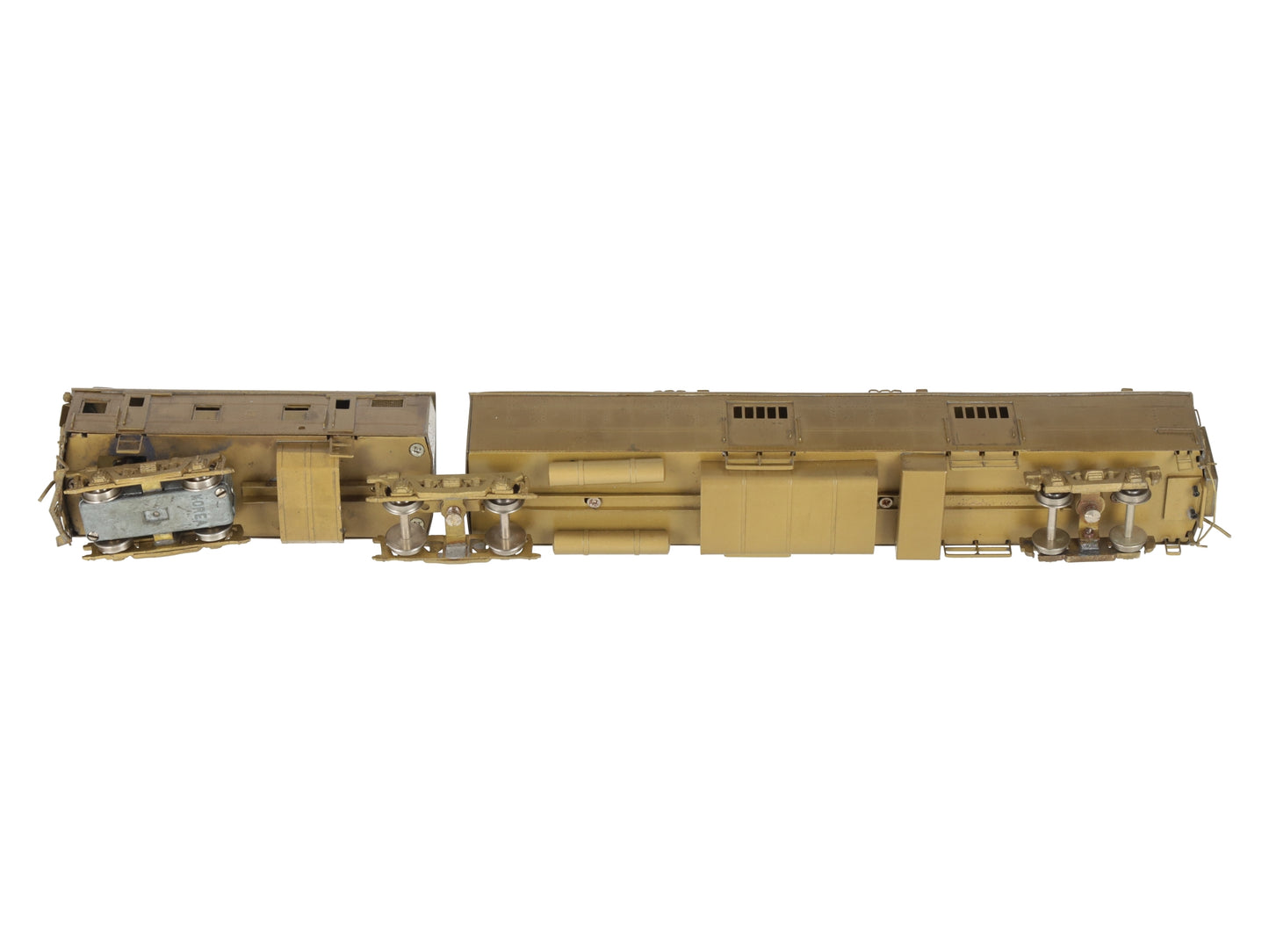 Hallmark Models M-190 HO Scale Brass ATSF Articulated Gas-Electric Engine VG/Box