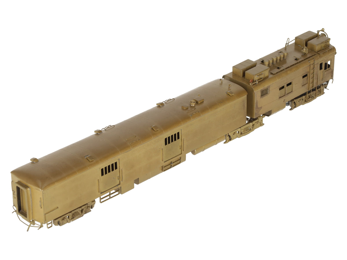 Hallmark Models M-190 HO Scale Brass ATSF Articulated Gas-Electric Engine VG/Box