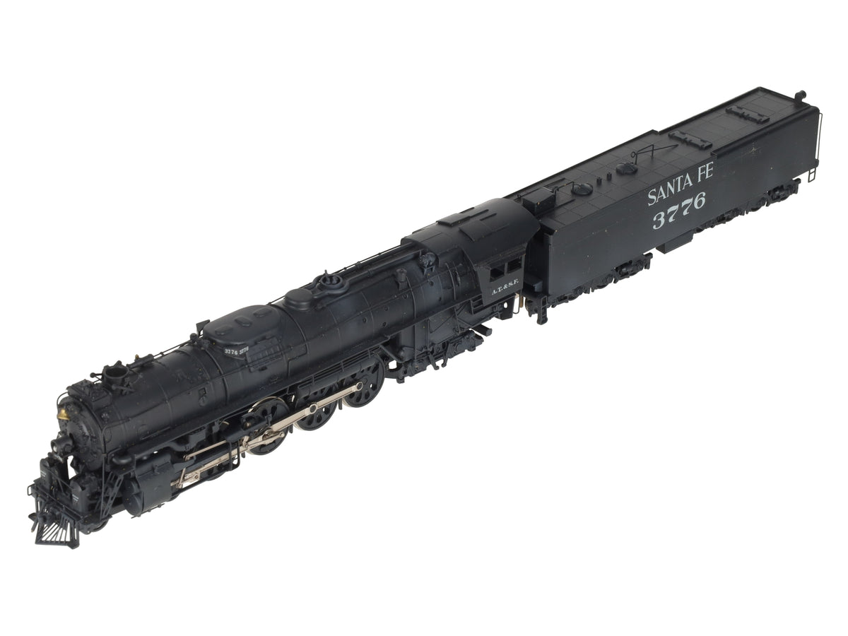 United Scale Models HO Scale BRASS ATSF 4-8-4 Steam Loco & Tender #3776/Box