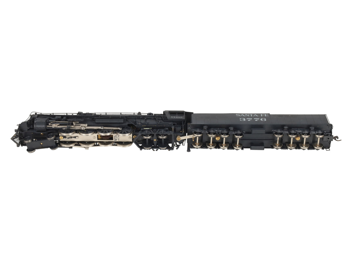 United Scale Models HO Scale BRASS ATSF 4-8-4 Steam Loco & Tender #3776/Box
