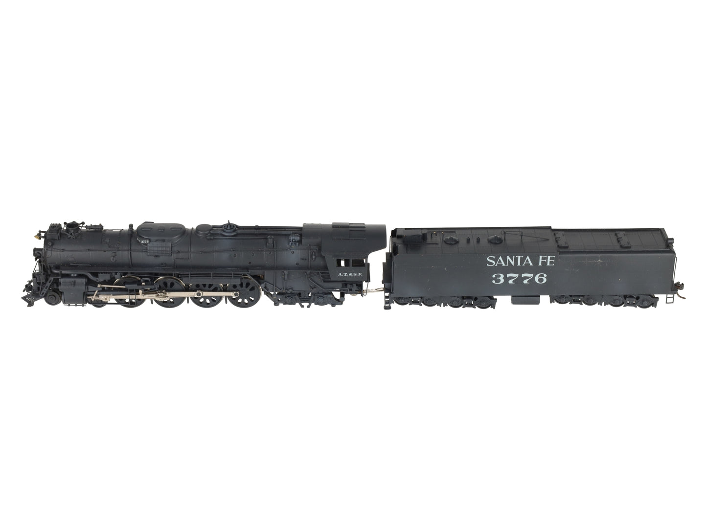 United Scale Models HO Scale BRASS ATSF 4-8-4 Steam Loco & Tender #3776/Box