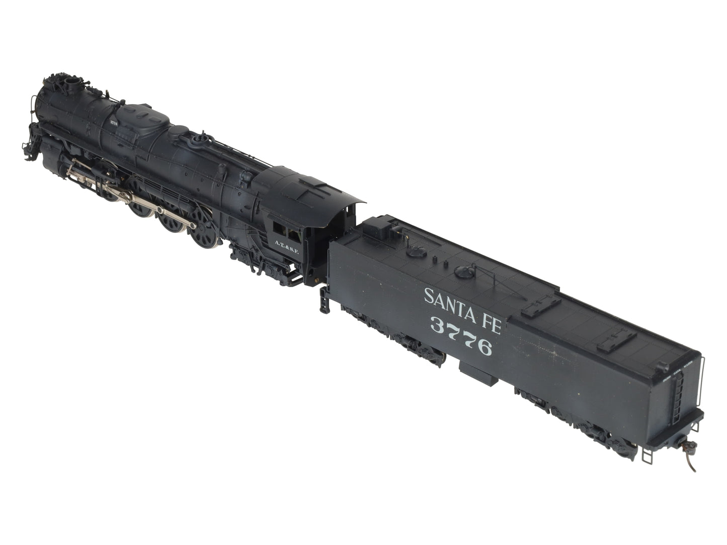 United Scale Models HO Scale BRASS ATSF 4-8-4 Steam Loco & Tender #3776/Box