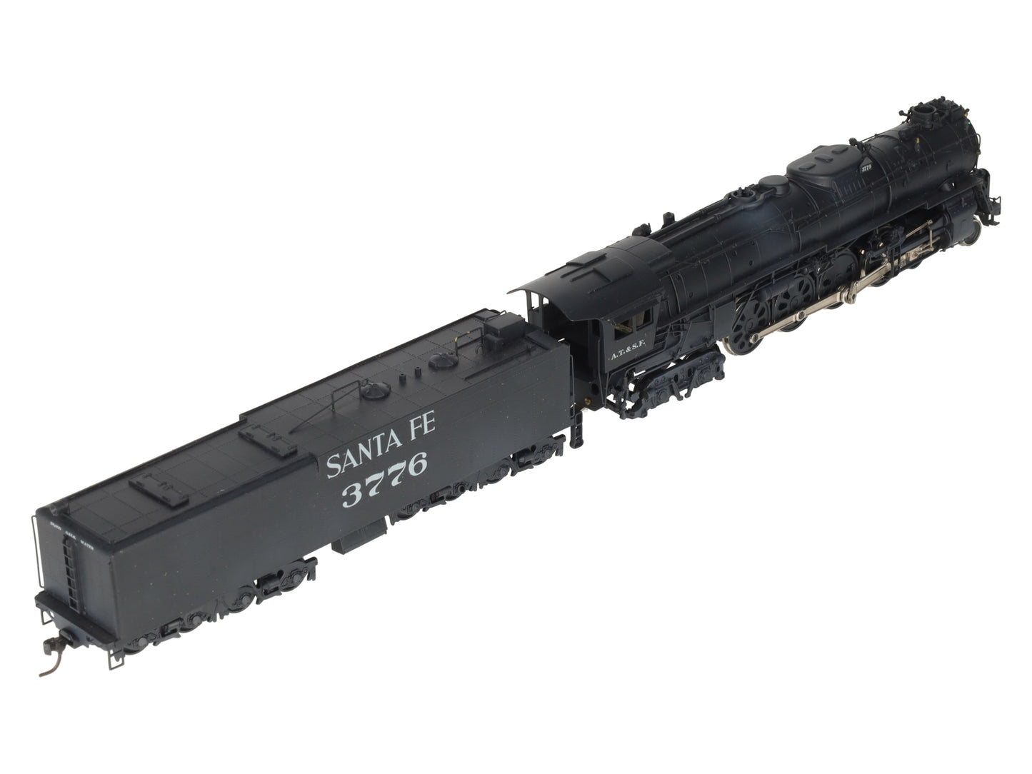 United Scale Models HO Scale BRASS ATSF 4-8-4 Steam Loco & Tender #3776/Box