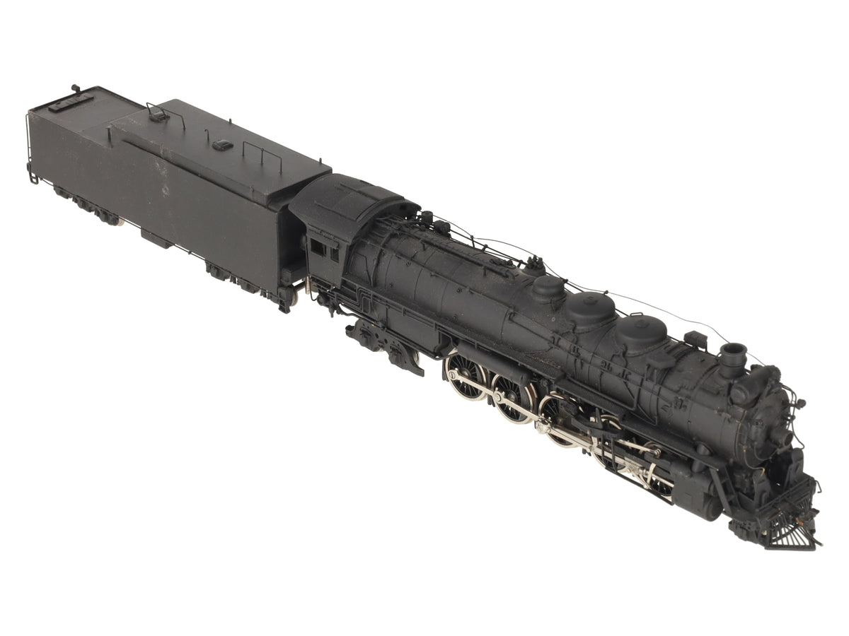 Hallmark Models HO BRASS ATSF 5000 Series Madam Queen 2-10-4 Locomotive & Tender/Box