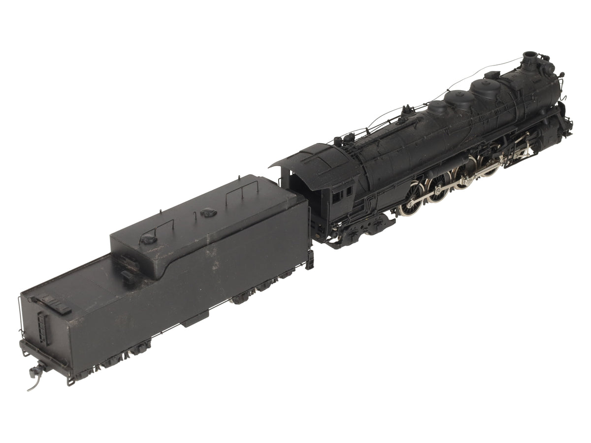 Hallmark Models HO BRASS ATSF 5000 Series Madam Queen 2-10-4 Locomotive & Tender/Box