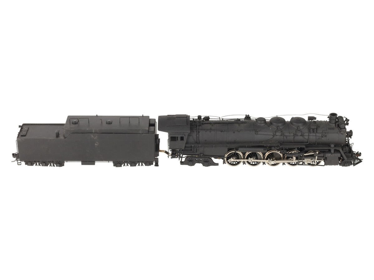 Hallmark Models HO BRASS ATSF 5000 Series Madam Queen 2-10-4 Locomotive & Tender/Box