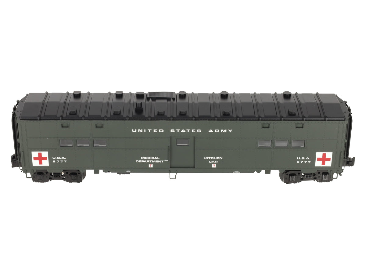 Atlas 3007706-8 O Gauge 3-Rail US Army Troop Hospital Car #8777 EX