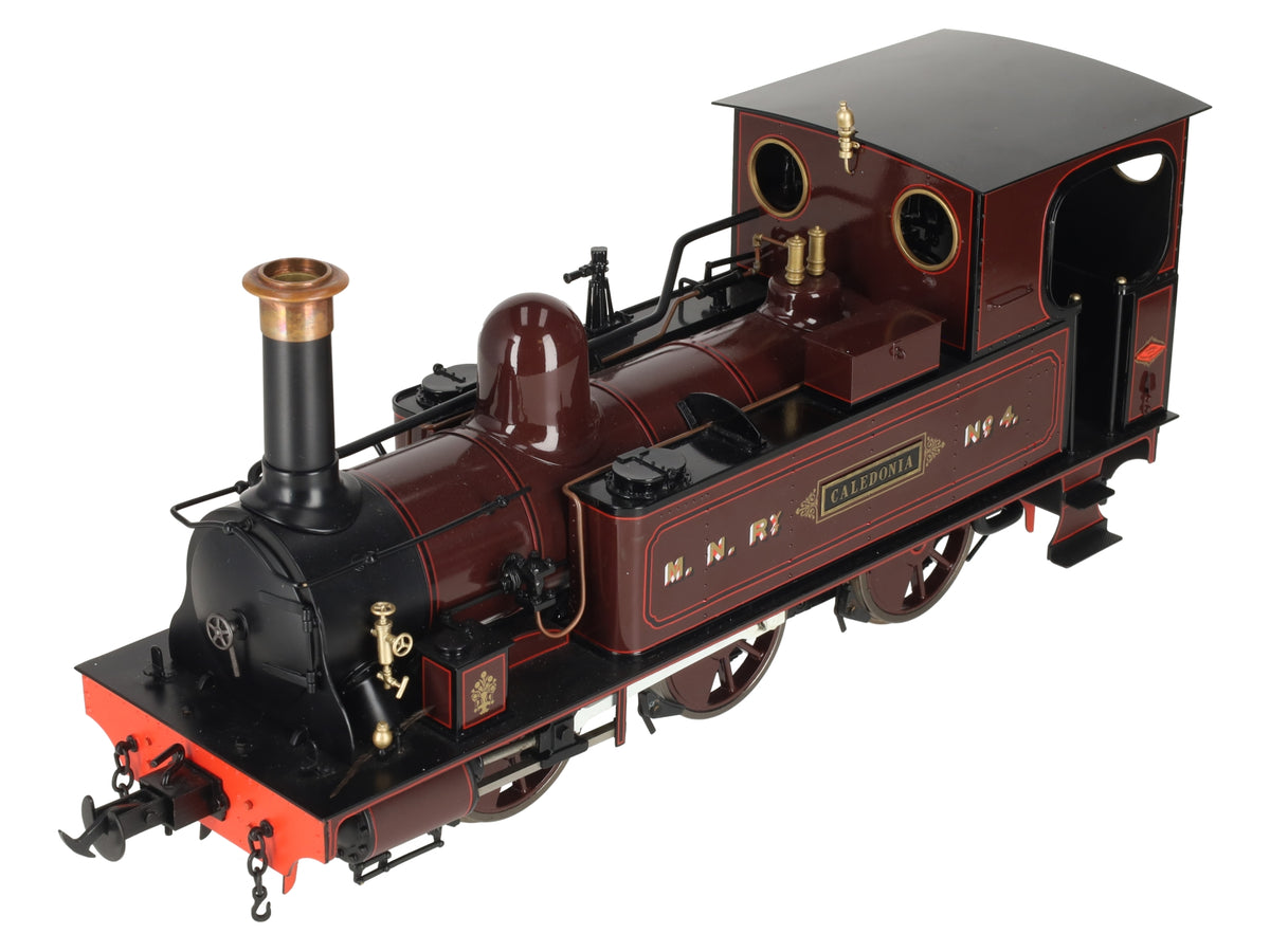 Accucraft E20-4 G Scale I.O.M. 0-6-0 Caledonia #15 Steam Locomotive EX/Box