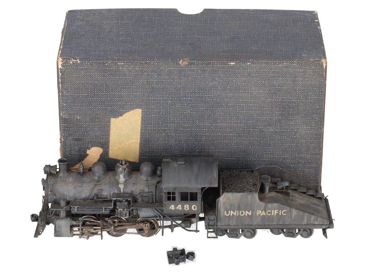 United Models HO Scale Brass UP RY. 0-6-0 Steam Locomotive & Tender- Painted/Box