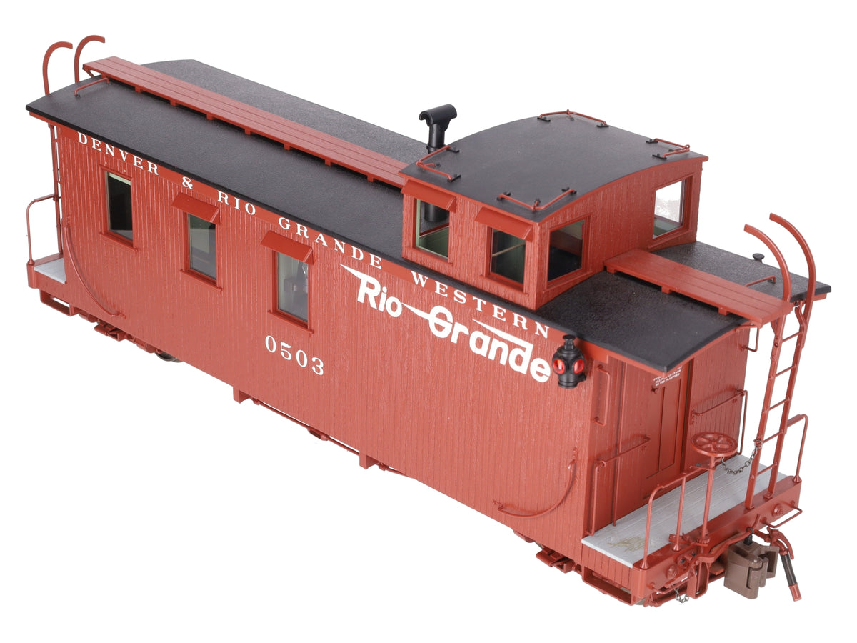 Bachmann 88797 G Spectrum D&RGW Long Caboose #0503 (Metal Wheels) VG