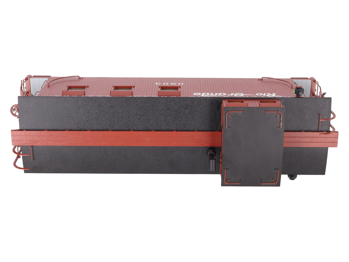 Bachmann 88797 G Spectrum D&RGW Long Caboose #0503 (Metal Wheels) VG