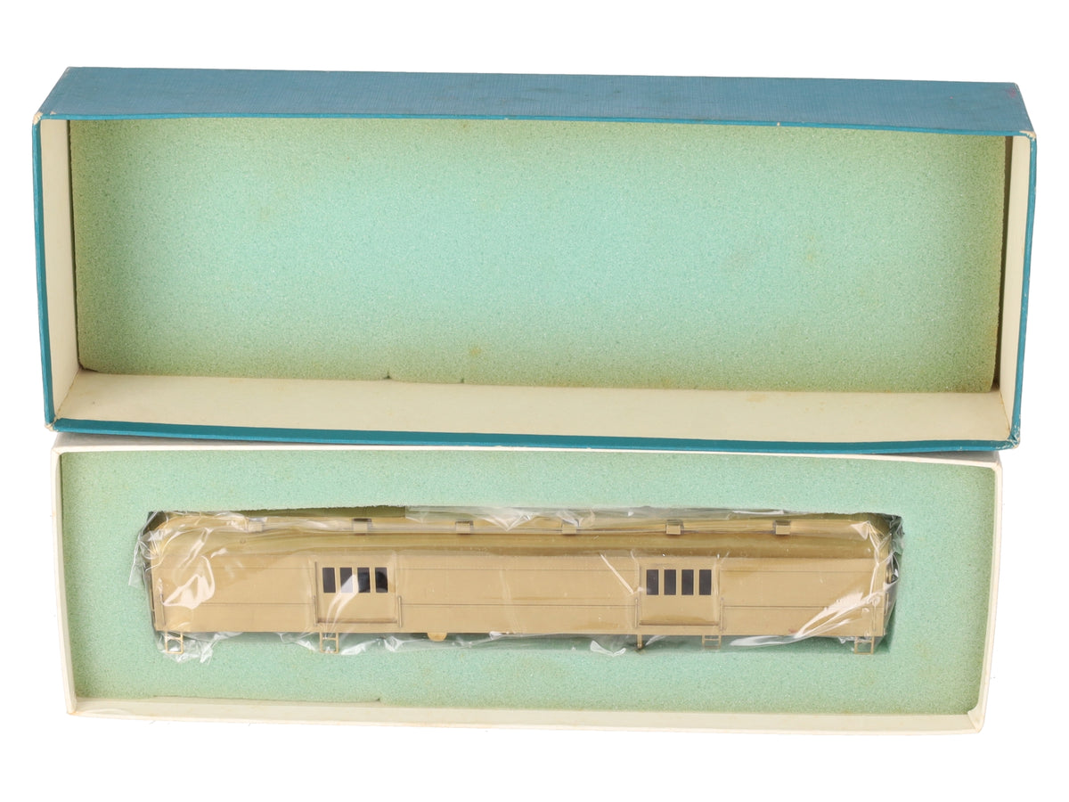Lambert 873 HO Scale BRASS Baggage Car- Unpainted EX/Box