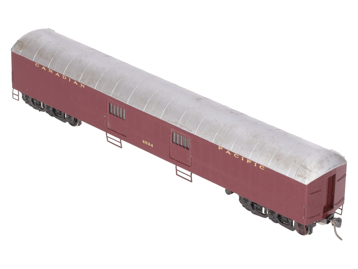 HO Scale BRASS Canadian Pacific Harriman Baggage Car- Painted