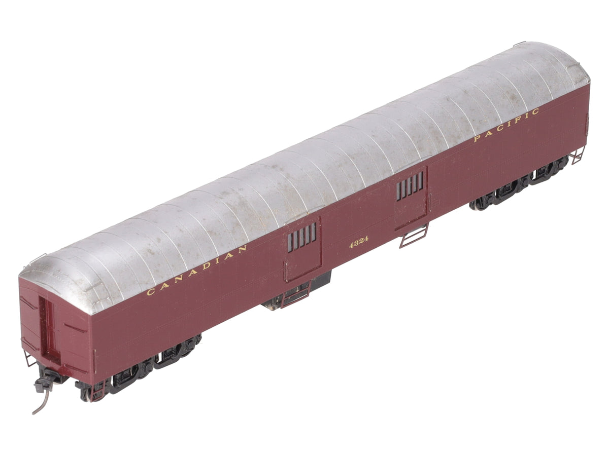 HO Scale BRASS Canadian Pacific Harriman Baggage Car- Painted