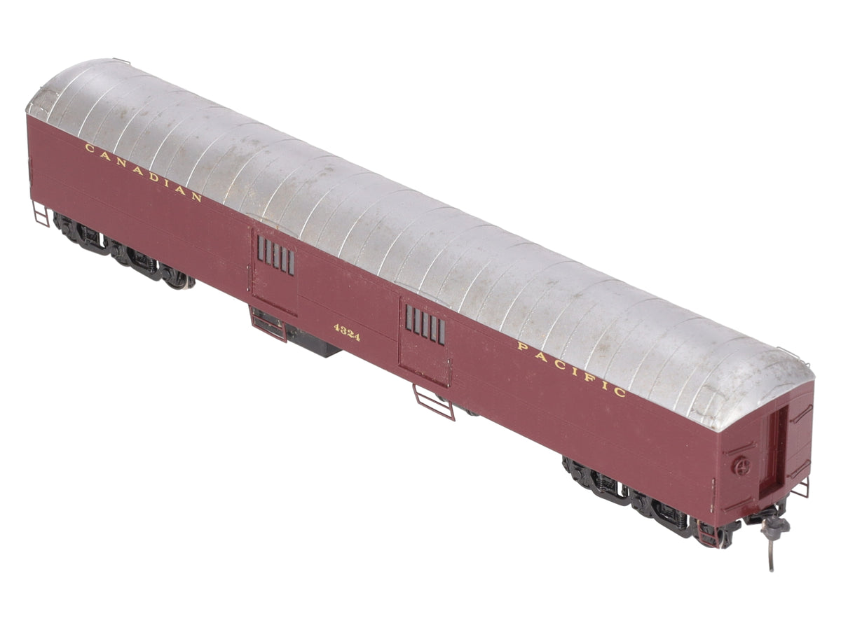 HO Scale BRASS Canadian Pacific Harriman Baggage Car- Painted