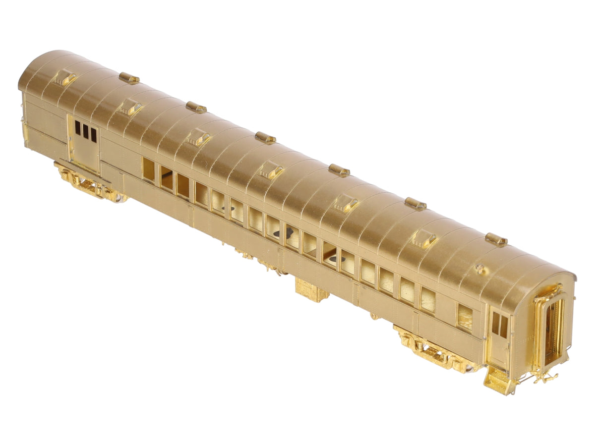 HO Scale BRASS Passenger Coach Car- Unpainted EX