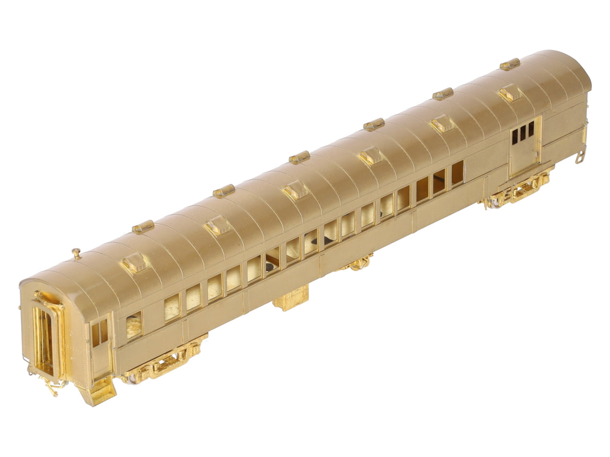 HO Scale BRASS Passenger Coach Car- Unpainted EX