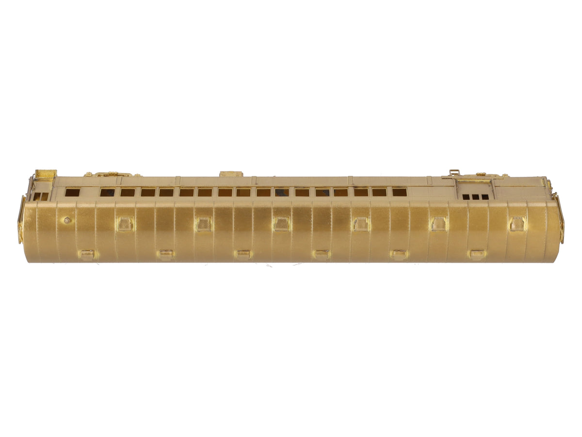 HO Scale BRASS Passenger Coach Car- Unpainted EX