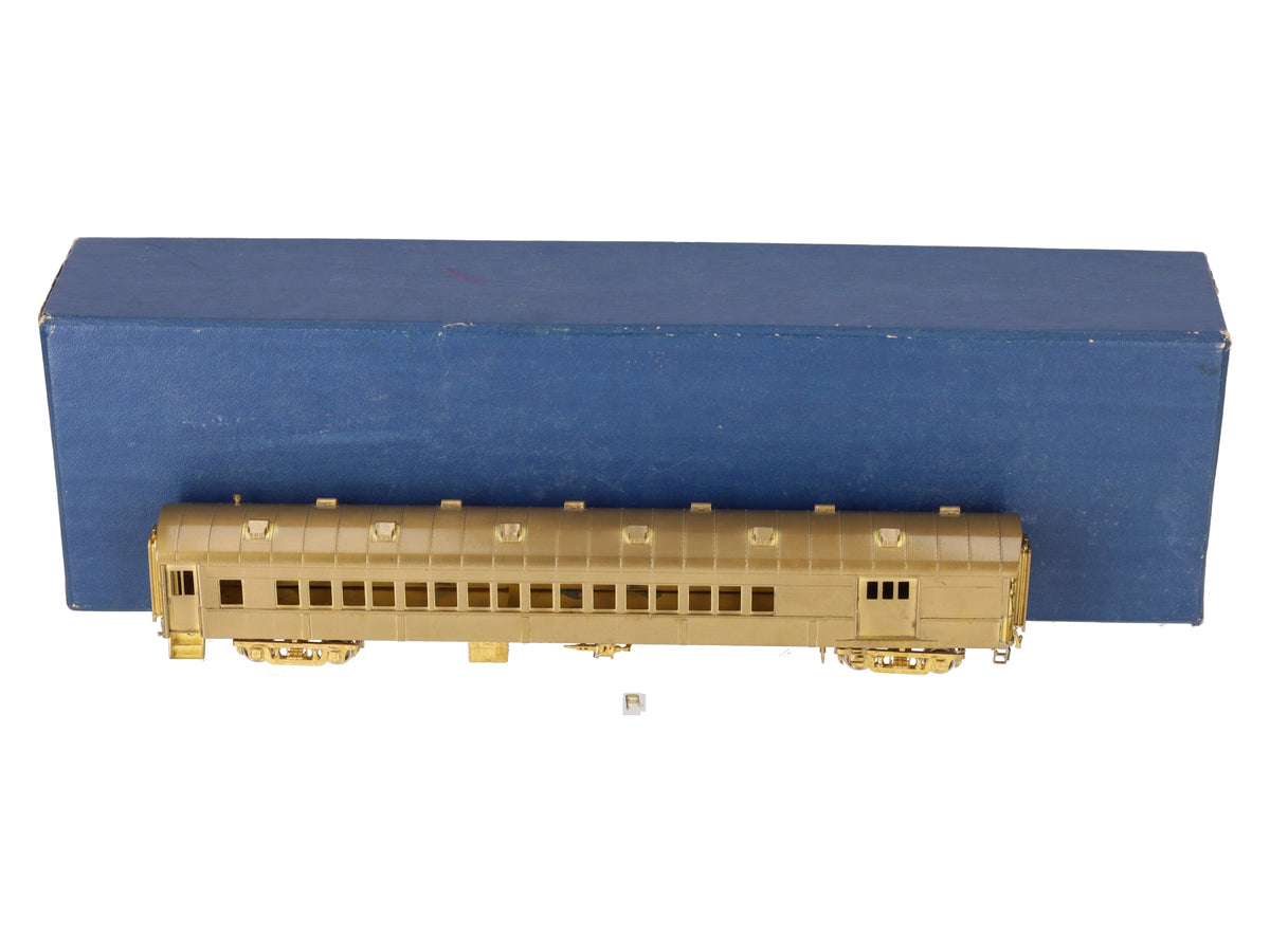HO Scale BRASS Passenger Coach Car- Unpainted EX