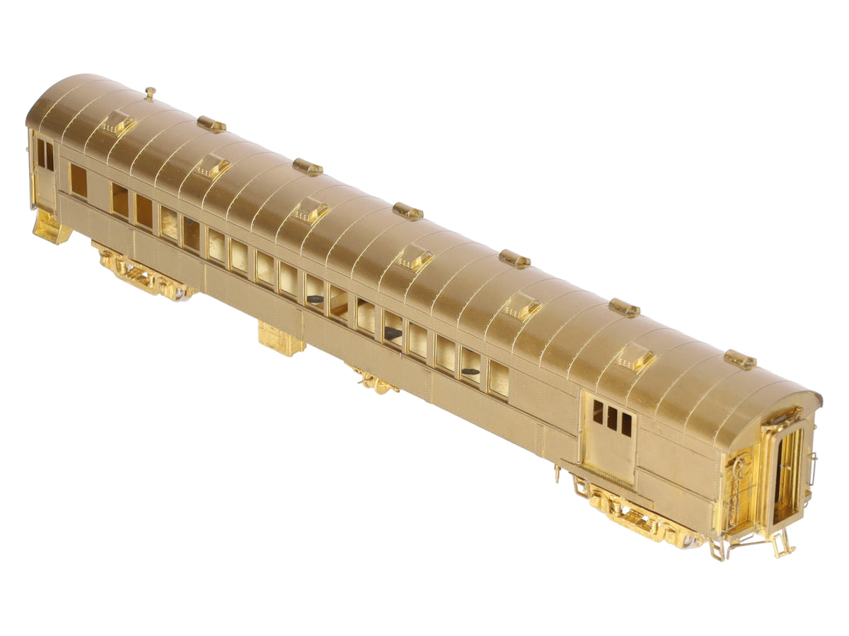 HO Scale BRASS Passenger Coach Car- Unpainted EX