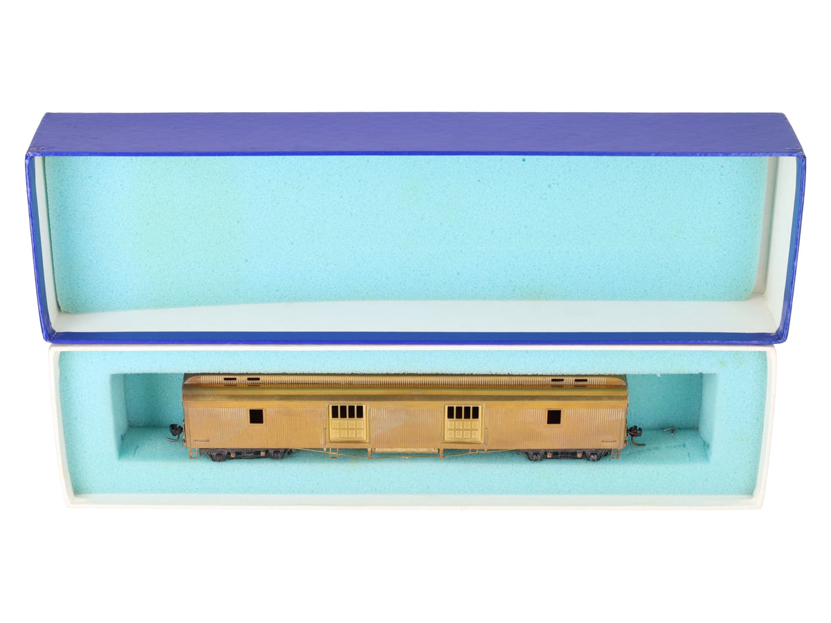HO Scale BRASS Baggage Car- Unpainted VG