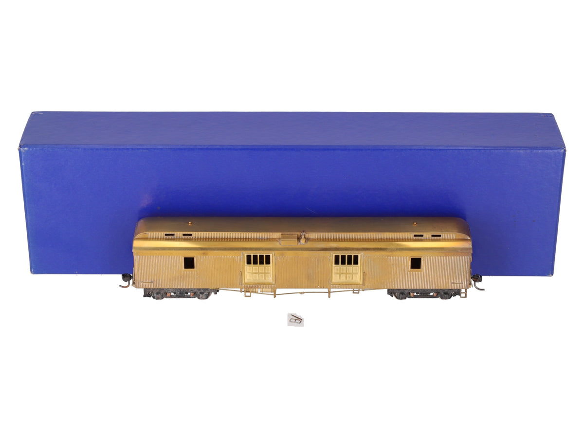 HO Scale BRASS Baggage Car- Unpainted VG
