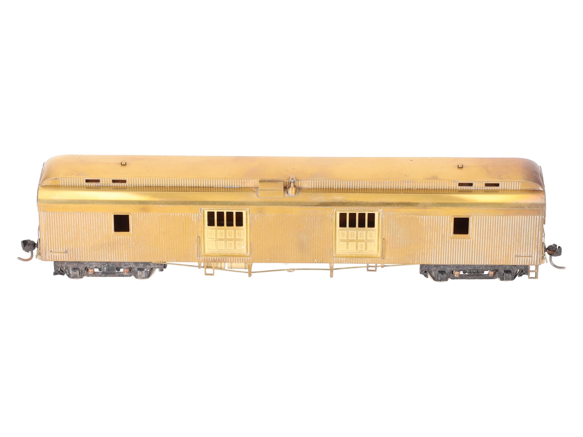 HO Scale BRASS Baggage Car- Unpainted VG