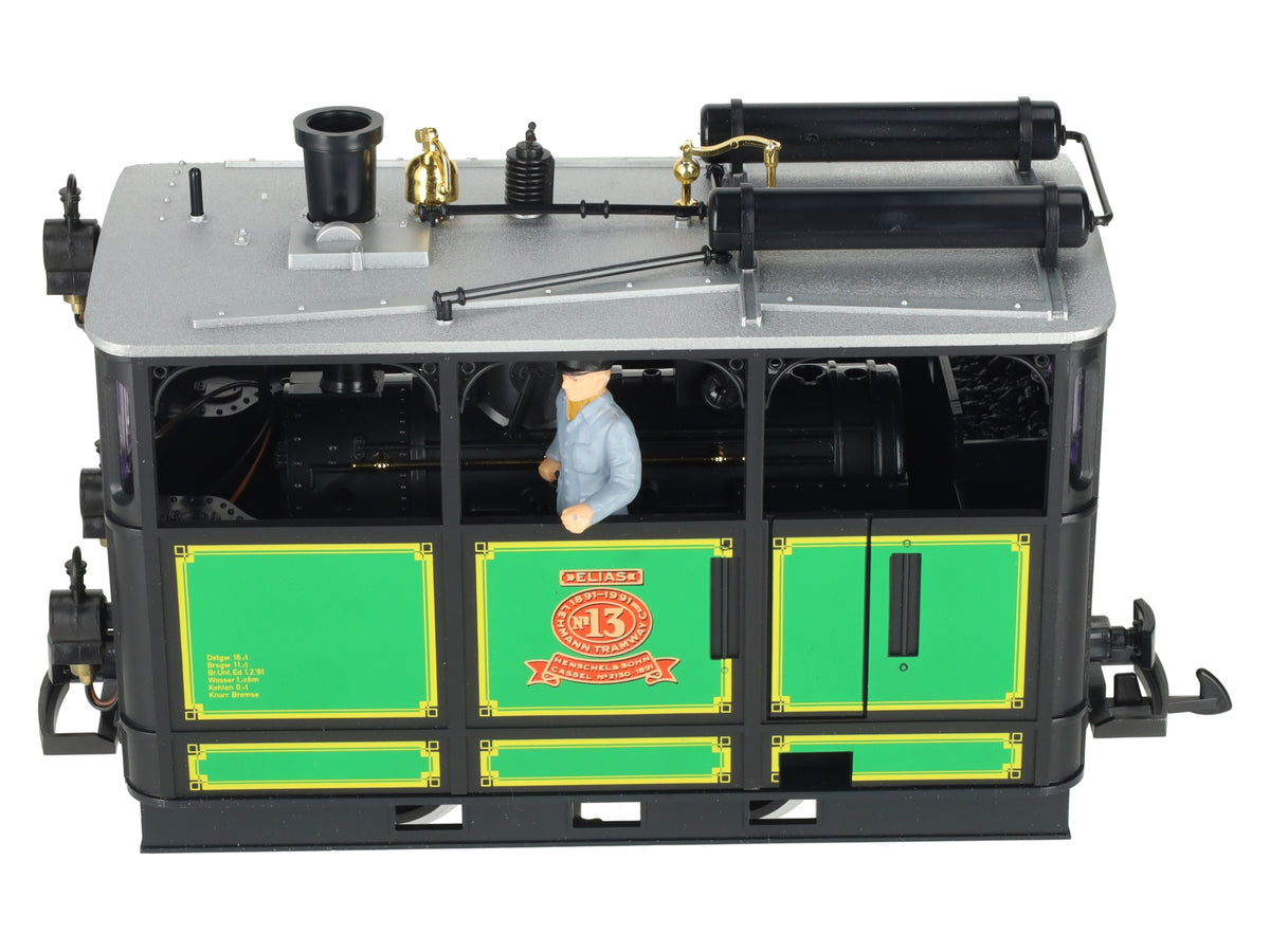LGB 2150 G Scale Elias Henschel & Sohn Steam Tram Locomotive #13 EX/Box