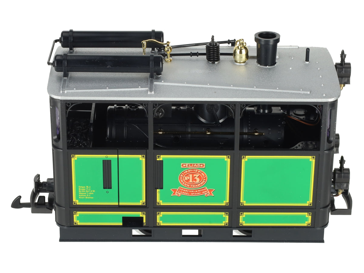 LGB 2150 G Scale Elias Henschel & Sohn Steam Tram Locomotive #13 EX/Box