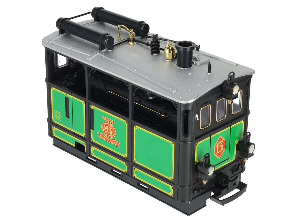 LGB 2150 G Scale Elias Henschel & Sohn Steam Tram Locomotive #13 EX/Box