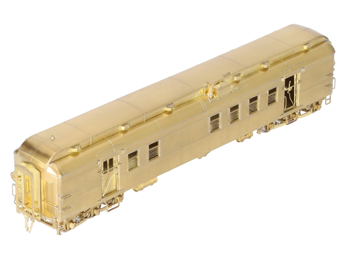 NJ International HO Scale BRASS New York Central RPO Baggage Car- Unpainted EX