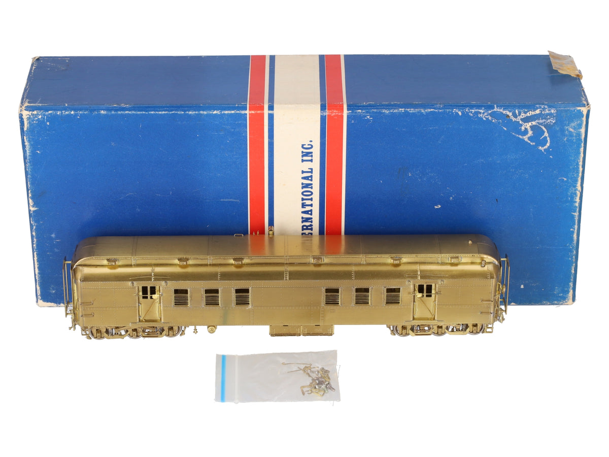 NJ International HO Scale BRASS New York Central RPO Baggage Car- Unpainted EX