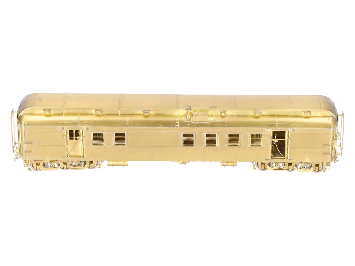 NJ International HO Scale BRASS New York Central RPO Baggage Car- Unpainted EX
