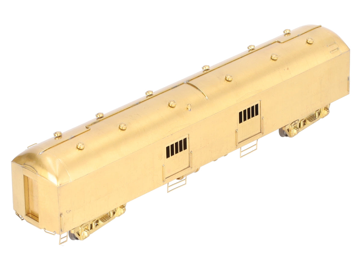 HO Scale BRASS 60' Baggage Car- Unpainted VG
