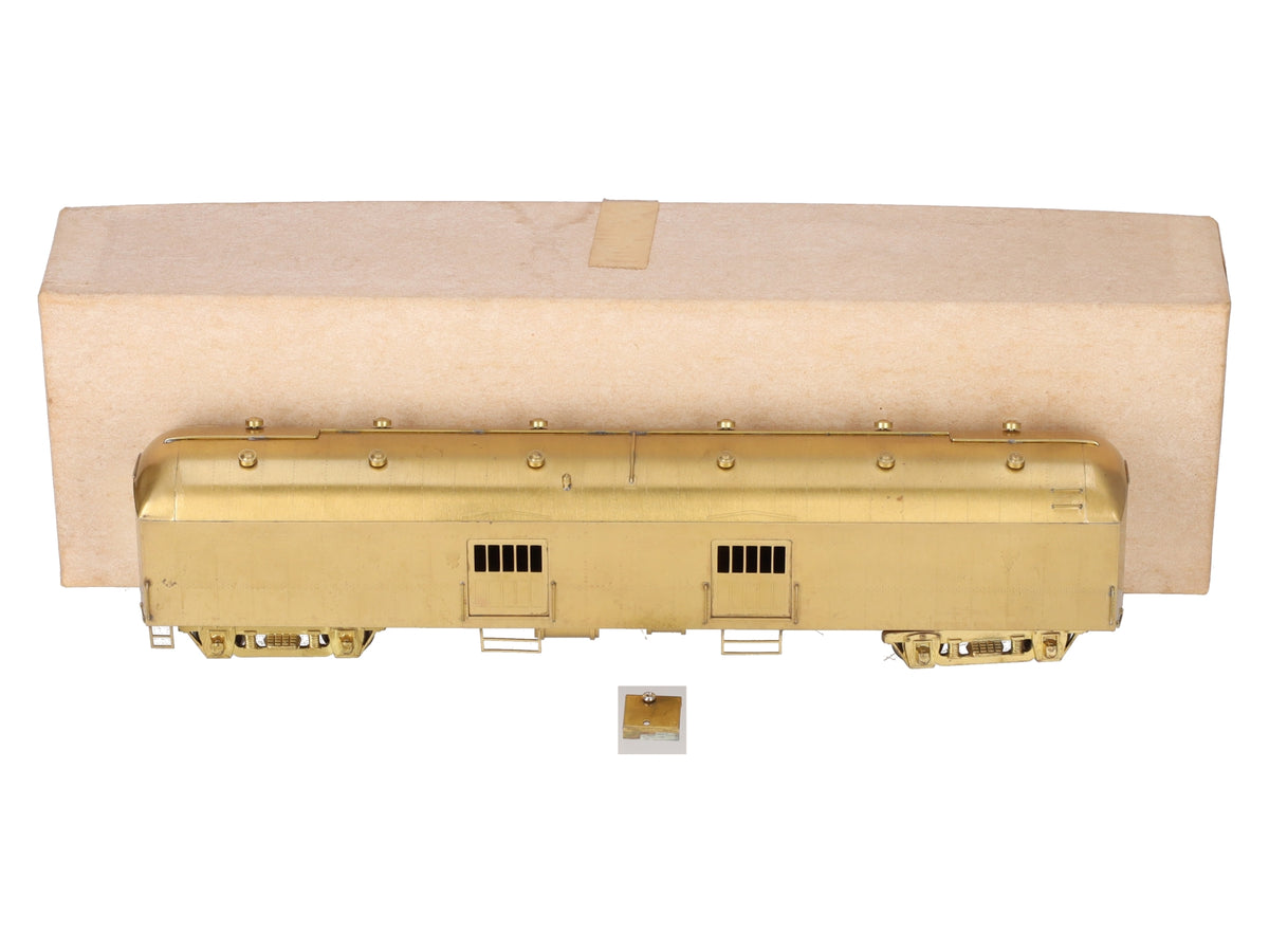 HO Scale BRASS 60' Baggage Car- Unpainted VG