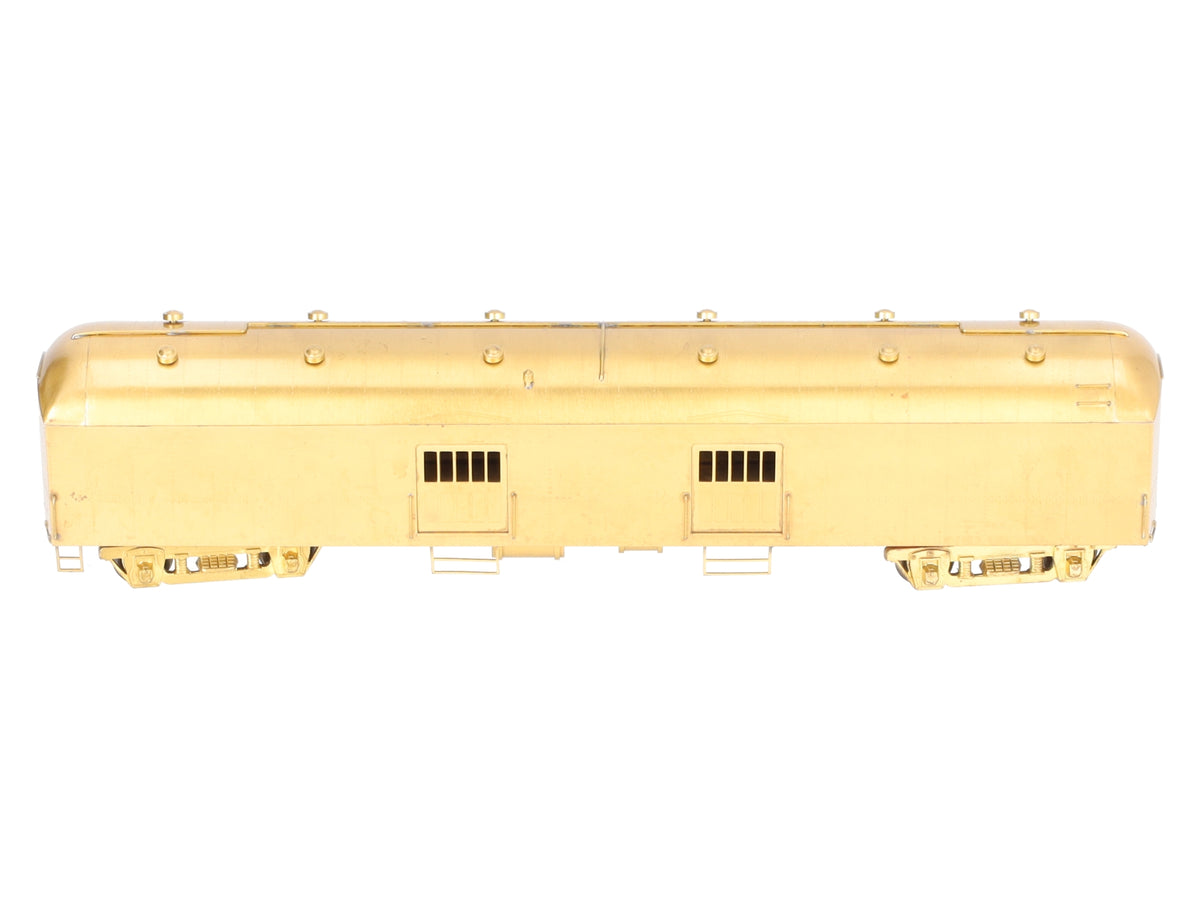 HO Scale BRASS 60' Baggage Car- Unpainted VG