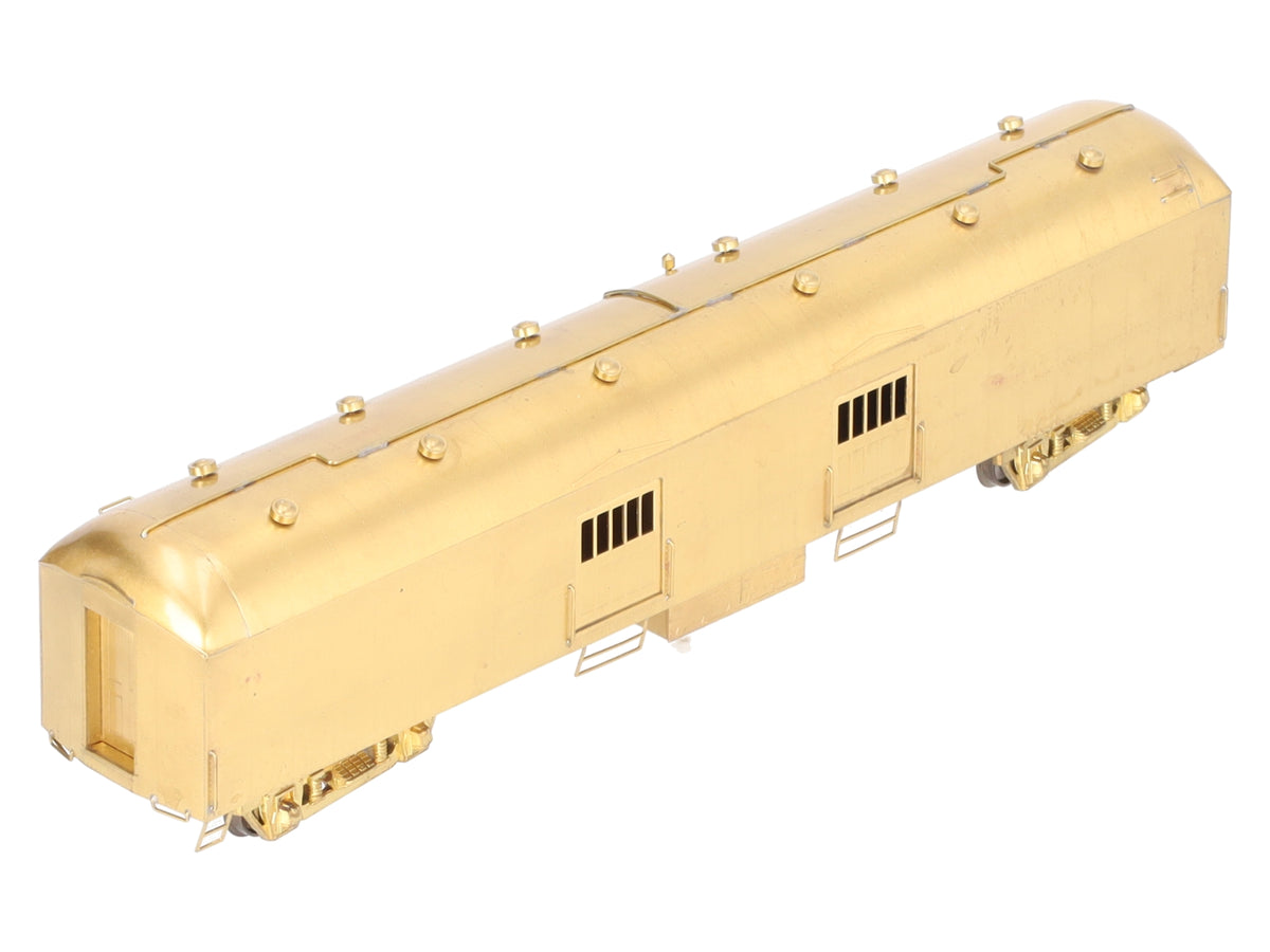 HO Scale BRASS 60' Baggage Car- Unpainted VG